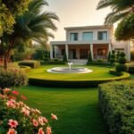 تنسيق حدائق الحمراء الرياض