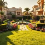 تصميم حدائق منزليه بالرياض
